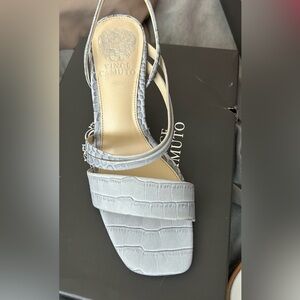 Vince Camuto Gray Stiletto Heels